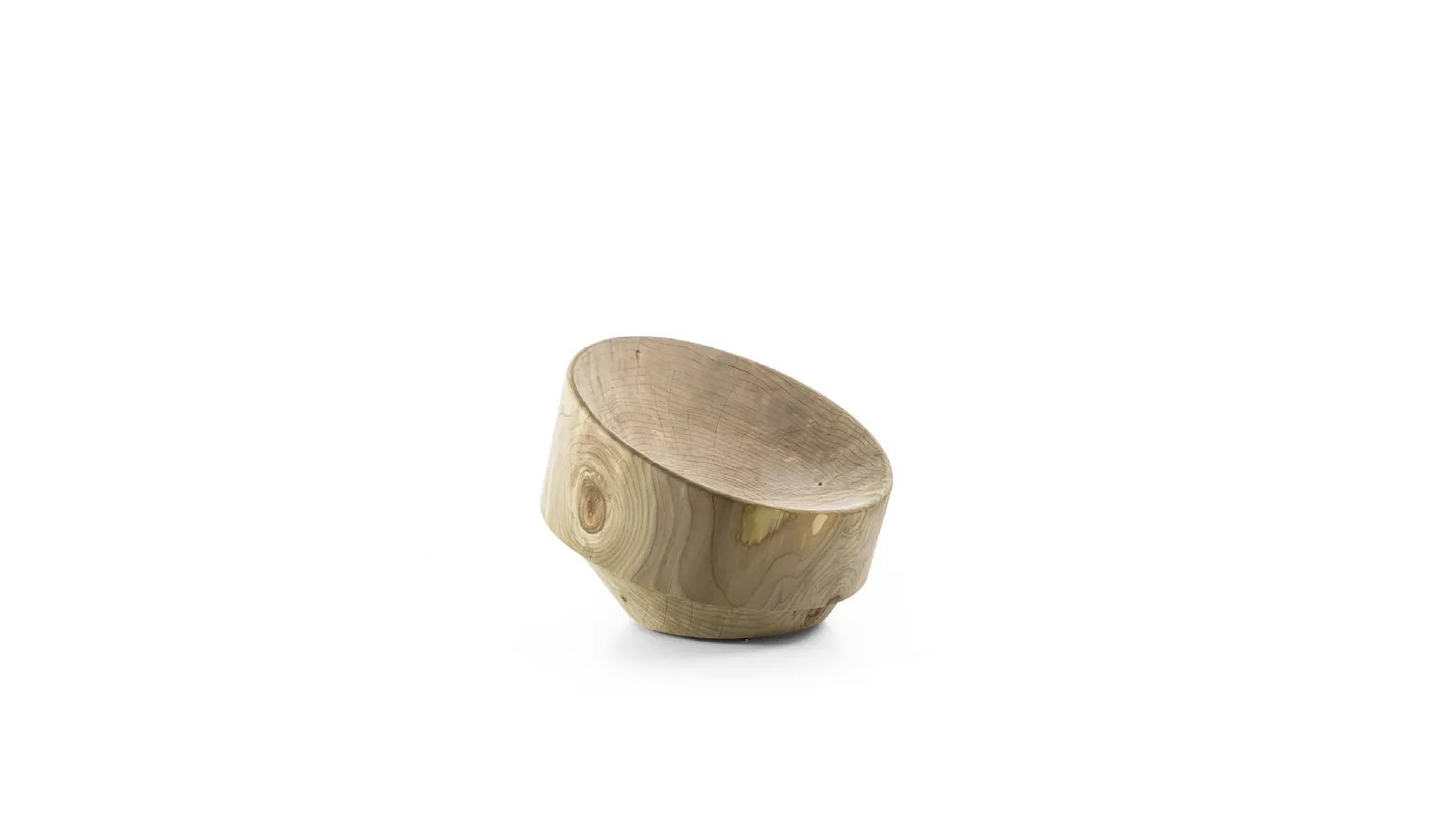 
Solid cedar wood armchair Palio by Riva1920.