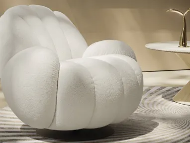 Seashell armchair by Natuzzi