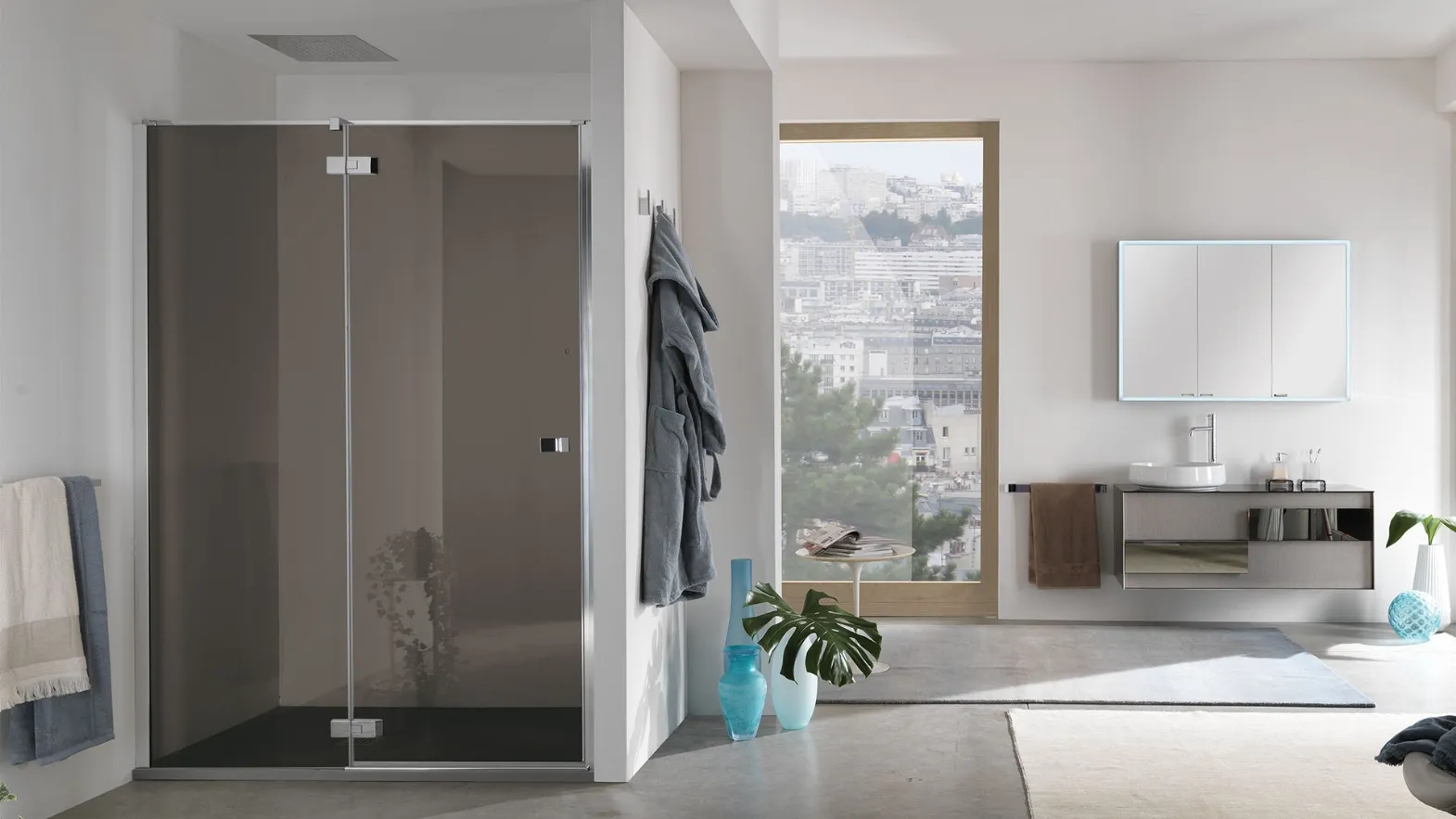 Inda's Azure Shower Box