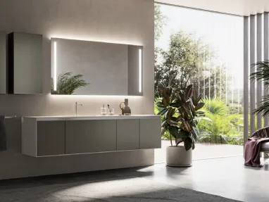 Suspended Bathroom Cabinet Correct 03 by Inda