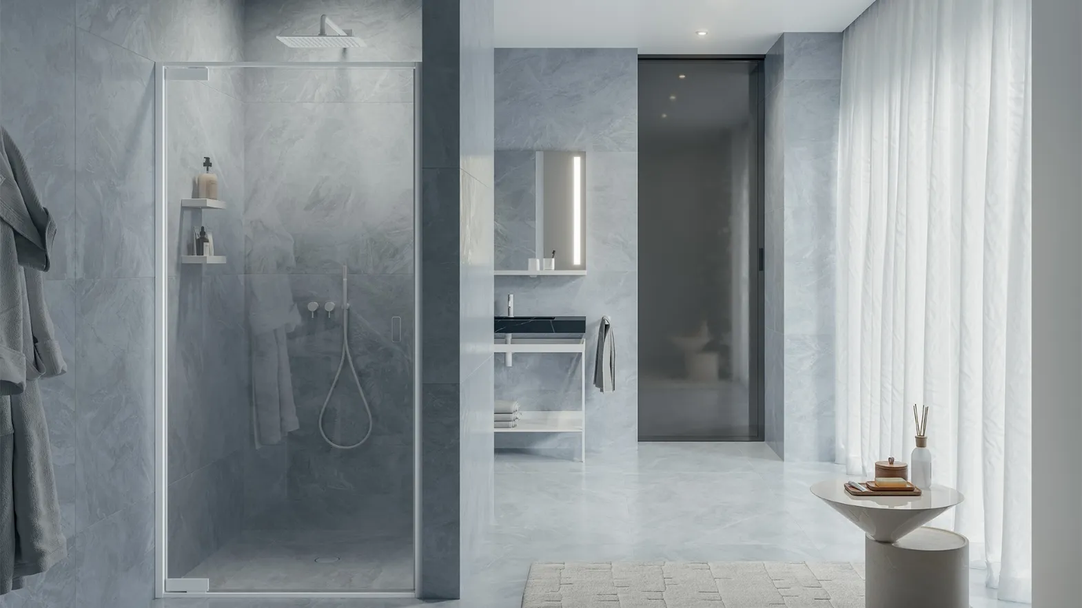 Inda's Indissima Hinged Shower Box