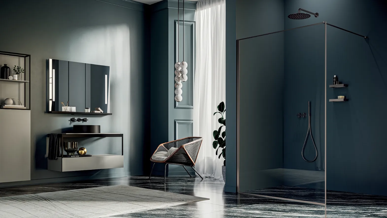 Inda Indissima Walk In Shower Box