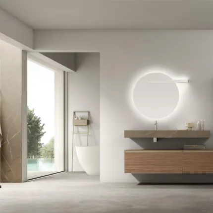 Wall-mounted bathroom unit Shape 37 by Arcom