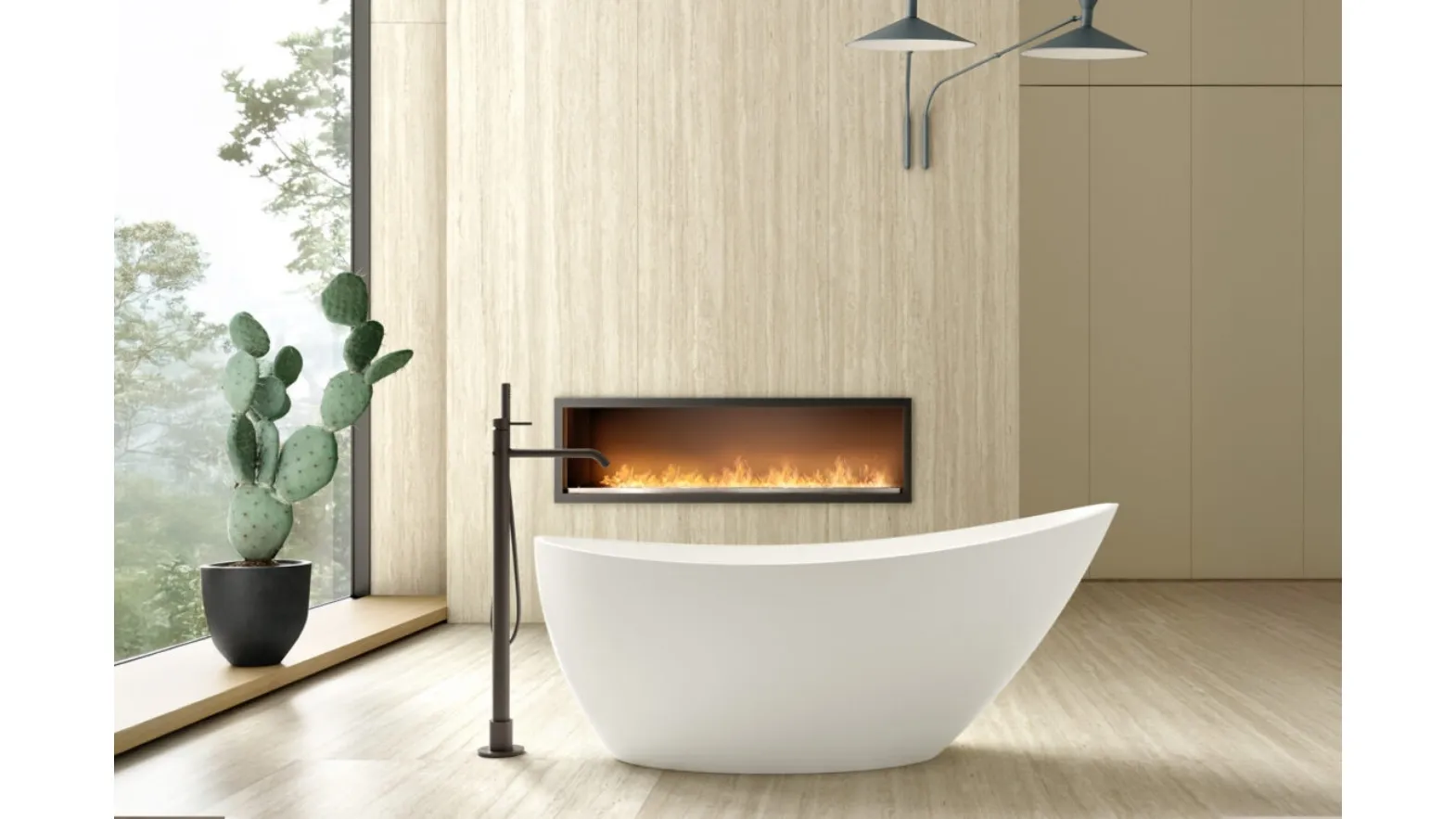 Chloe freestanding bathtub by Arcom