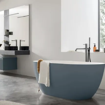 Freestanding Divina bathtub by Arcom