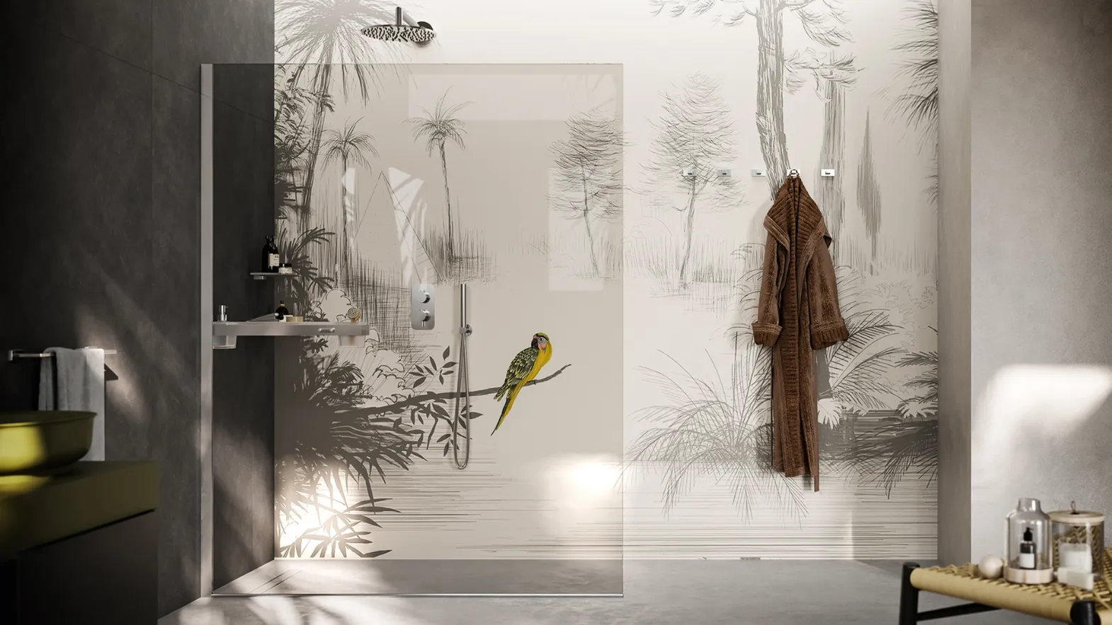 Walk-In Shower Box D by Inda