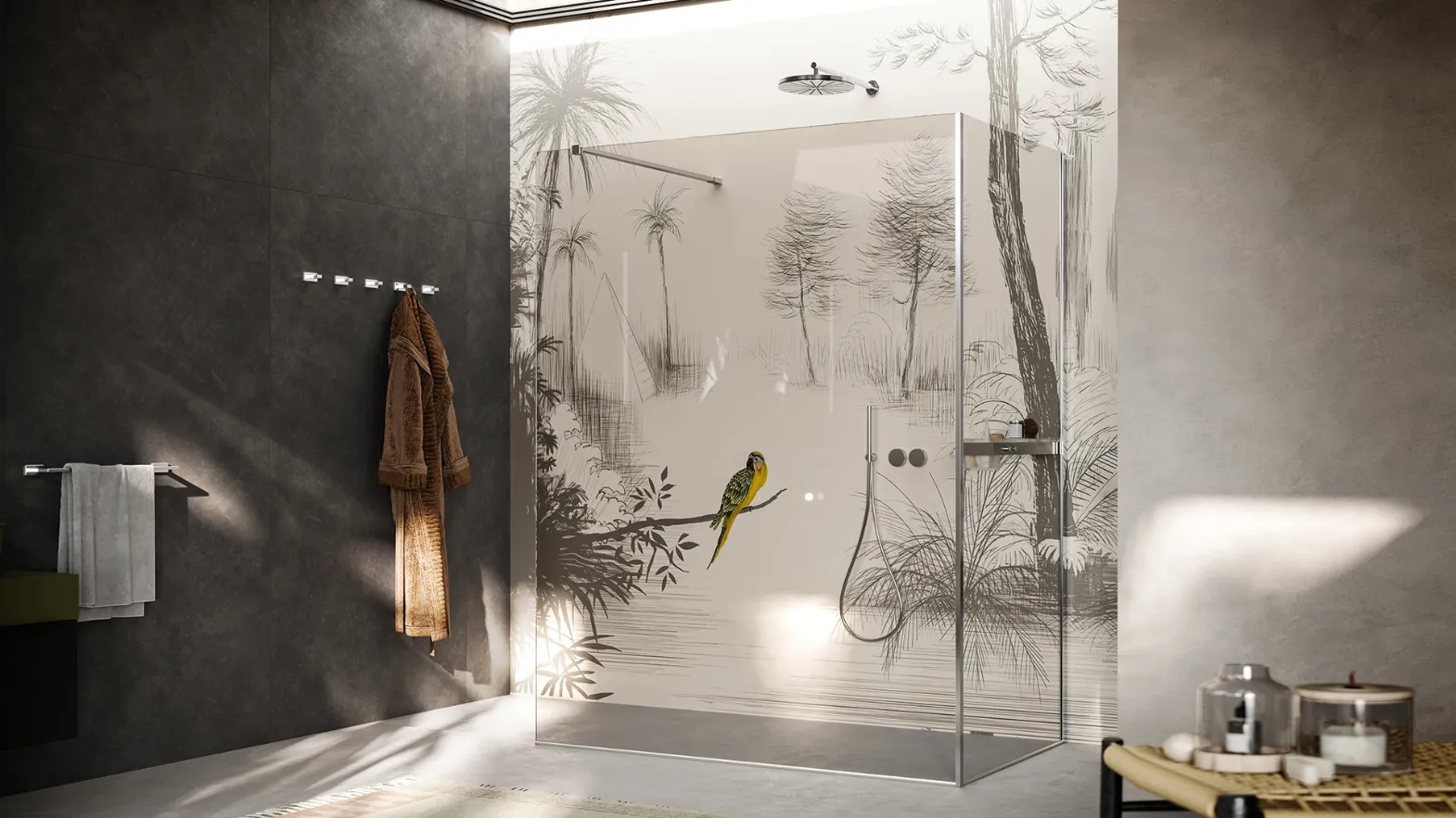 Walk In Shower Box D by Inda