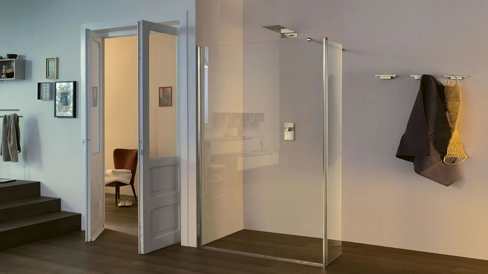 Shower Box Walk In Deflector by Inda