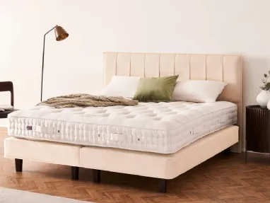 Hera fabric bed by Vispring