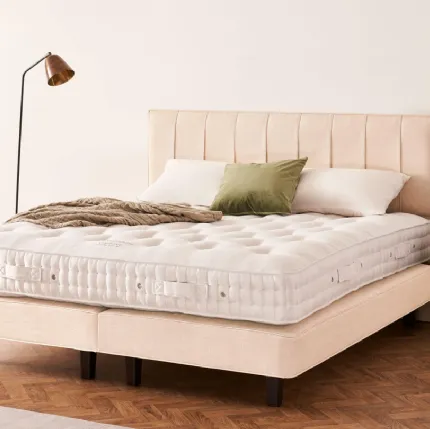 Hera fabric bed by Vispring
