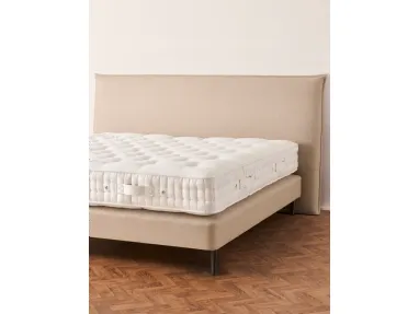 Langley upholstered bed by Vispring