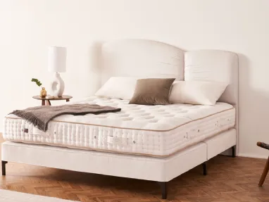 Palladio fabric bed by Vispring