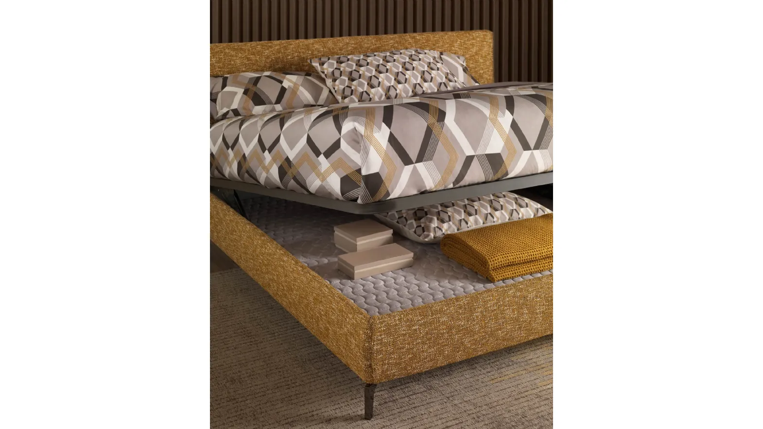 Soul Miage bed with storage box by Altrenotti.