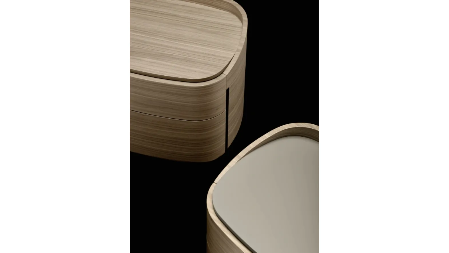 Babila bedside table by Sangiacomo