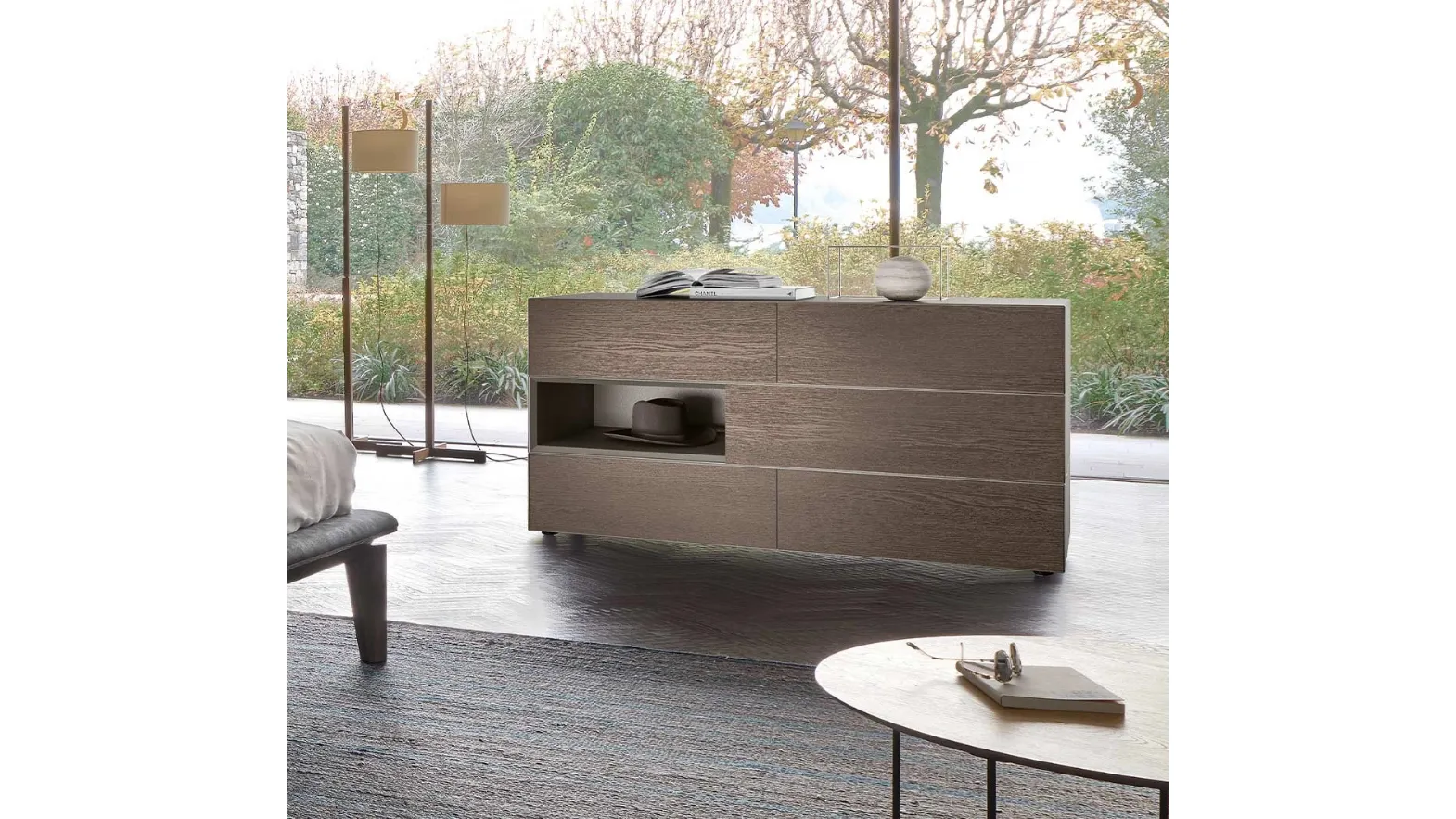 Sangiacomo's Domino Modular Chest of Drawers.