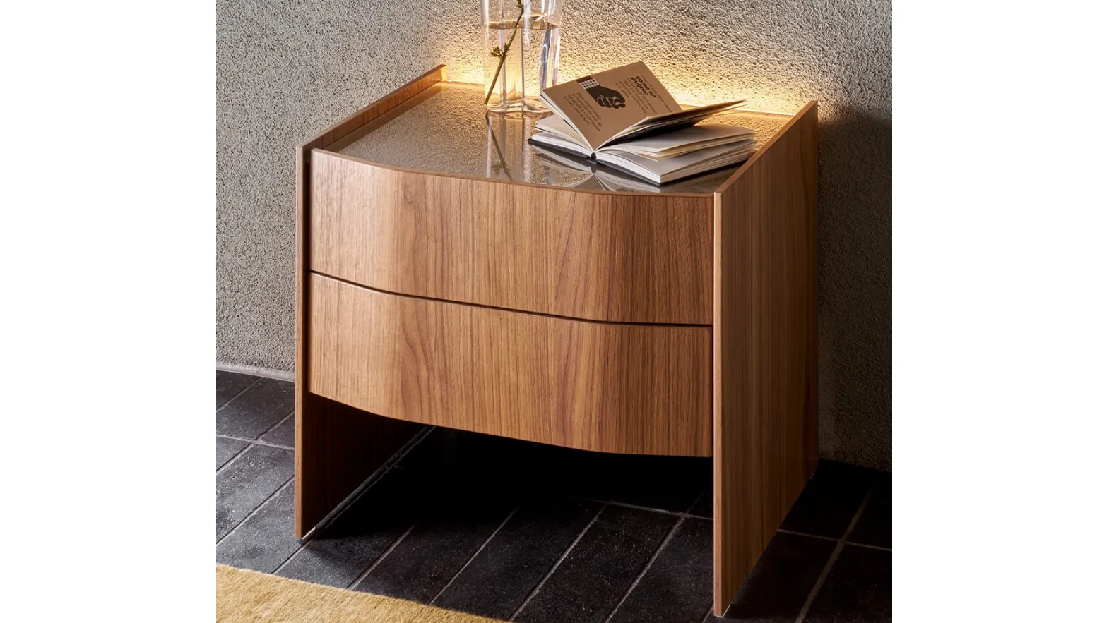 Bedside table Comma by Sangiacomo