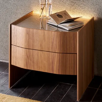 Bedside table Comma by Sangiacomo