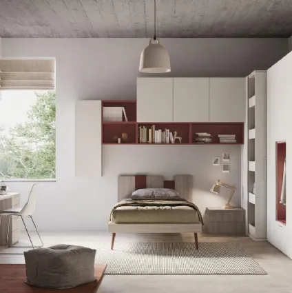 Bridge bedroom Composition of Floor Bed 61 by Mistral