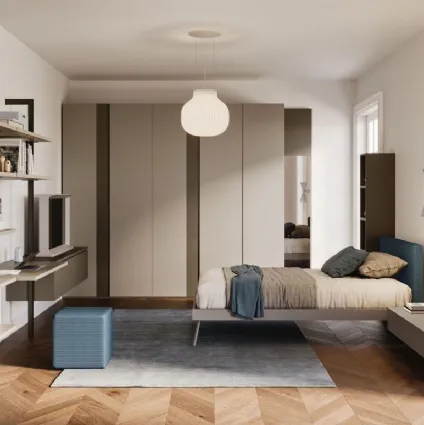 Bedroom Composition of Floor Bed 62 by Mistral