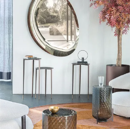 Brio Keramic multi-level modern console by Cattelan Italia