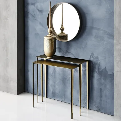 Console Etoile in brushed painted steel by CattelanItalia