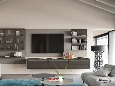 Sangiacomo's Cabaret One 02 equipped wall unit