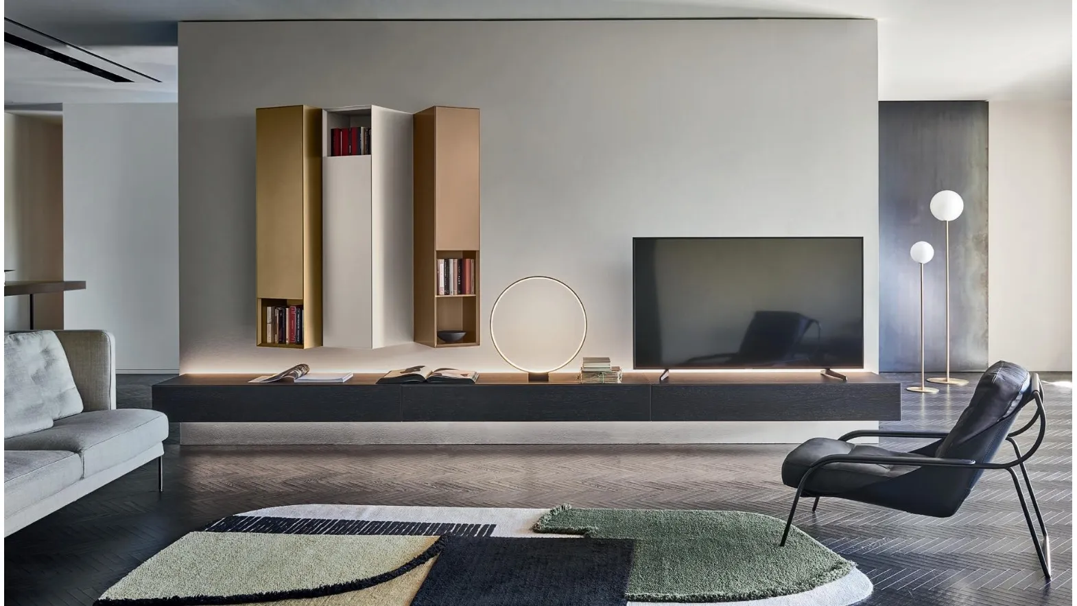 Wall unit Domino 01 by Sangiacomo