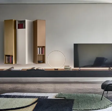 Wall unit Domino 01 by Sangiacomo