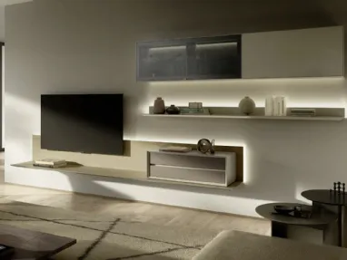 Domino 02 wall unit by Sangiacomo