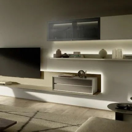 Domino 02 wall unit by Sangiacomo