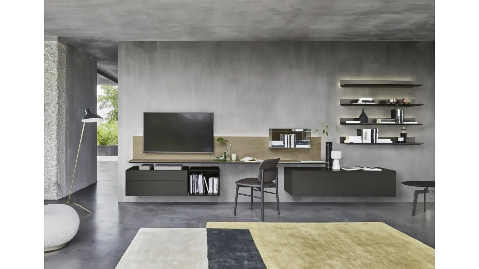 Wall unit Domino-07 by Sangiacomo