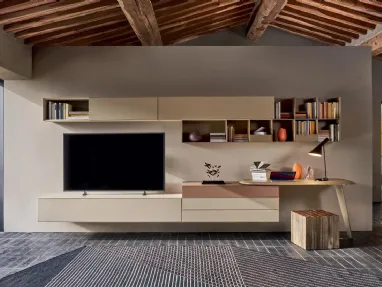 Domino 08 wall unit by Sangiacomo.