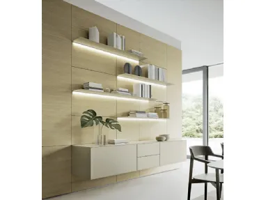 Domino Boiserie 01 Wall Unit by Sangiacomo