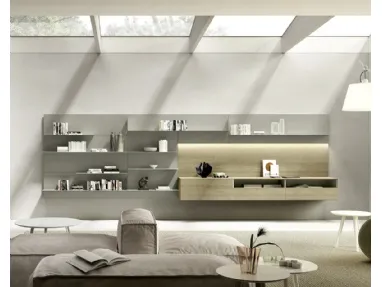 Domino Boiserie 03 wall unit by Sangiacomo