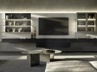 Domino Boiserie 04 wall unit by Sangiacomo