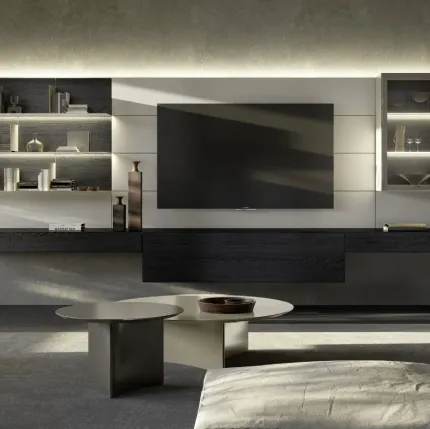 Domino Boiserie 04 wall unit by Sangiacomo