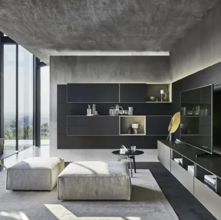 Domino Boiserie 06 Wall Unit by Sangiacomo.