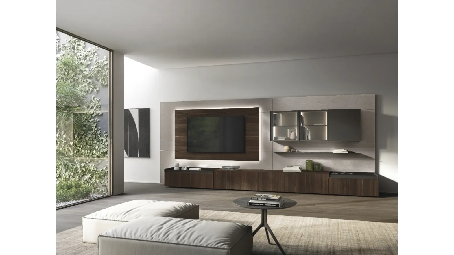 Lampo 014 Wall Unit by Sangiacomo