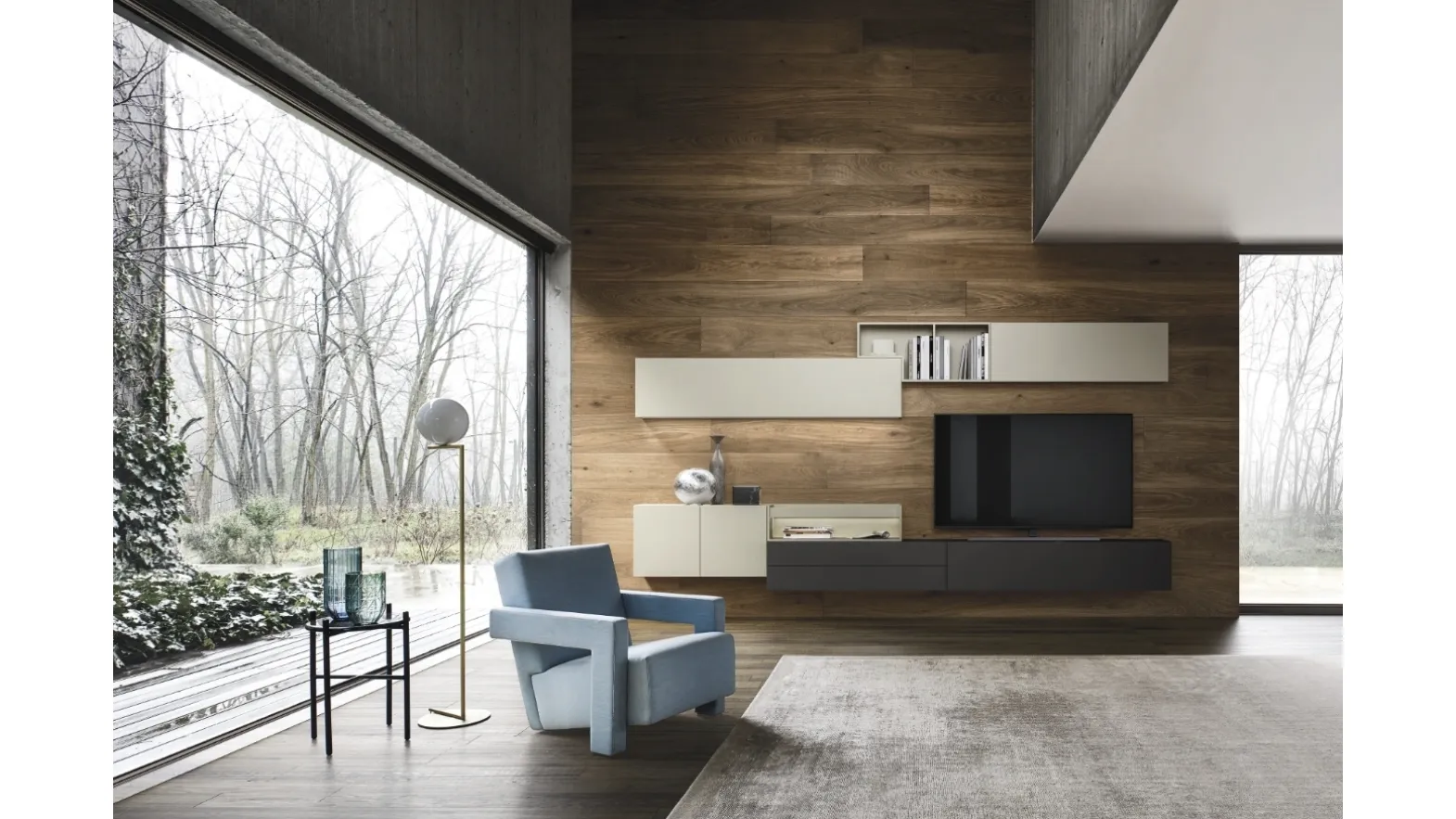 Lampo 019 Wall System by Sangiacomo.