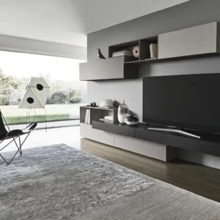 Lampo 029 wall unit by Sangiacomo