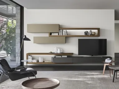 Lampo 041 wall unit by Sangiacomo