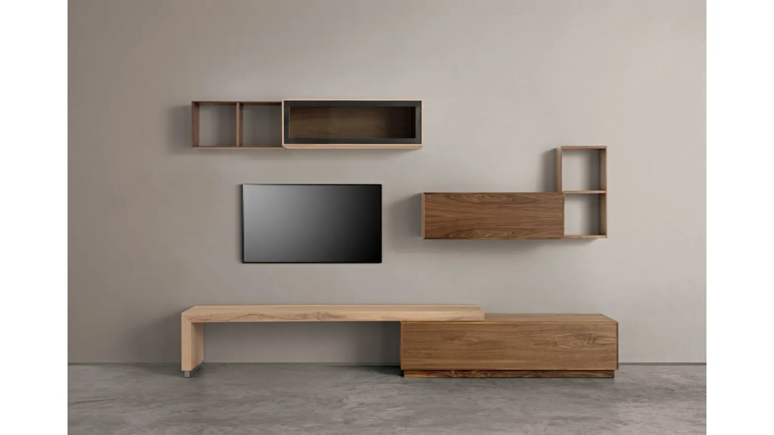 Leonardo Geo 02 wall unit by Arte Brotto