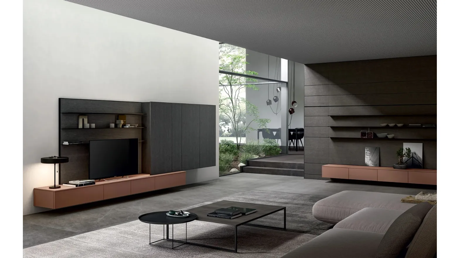 Asia Living Wall Unit by Arredo3