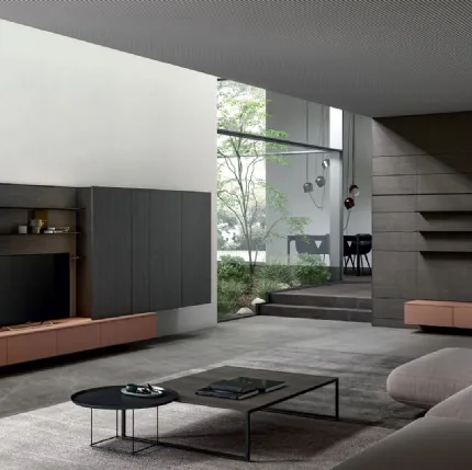 Asia Living Wall Unit by Arredo3