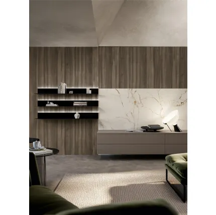 Living Cloe wall unit by Arredo3.