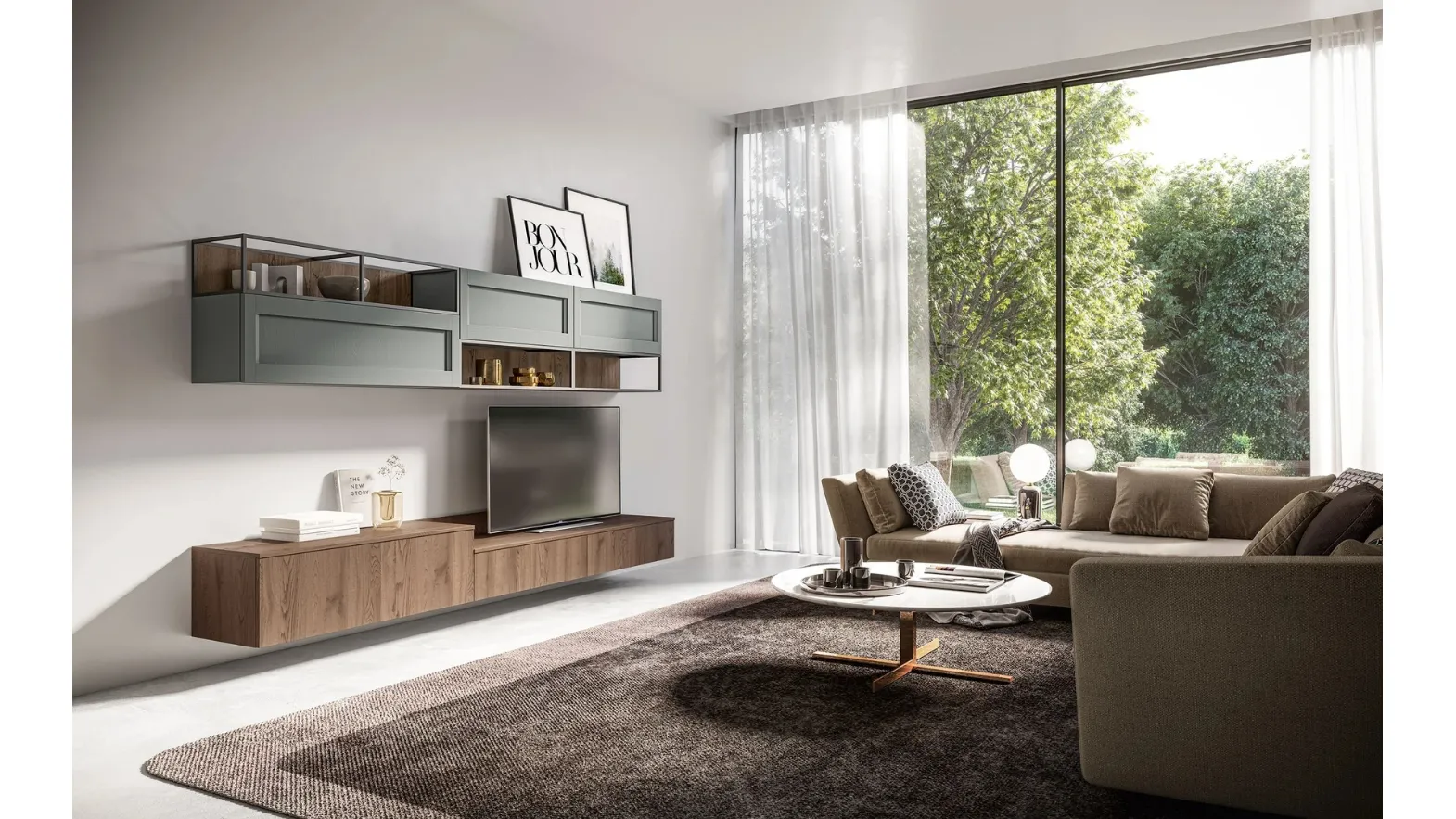 Frida Living Wall Unit by Arredo3