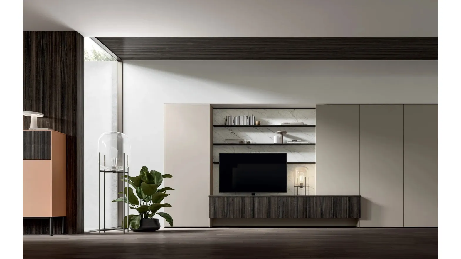 Kali Living Wall Unit by Arredo3