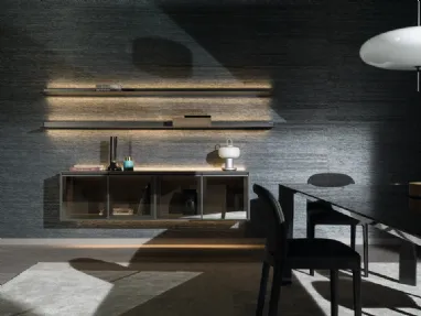 Suspended Pass Word Evolution 05 Wall Unit by Molteni & C