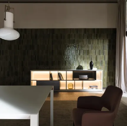 Bookcase 505 UP SYSTEM 09 by Molteni & C