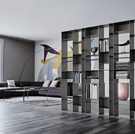 Latitude partition bookcase by Cattelan Italia